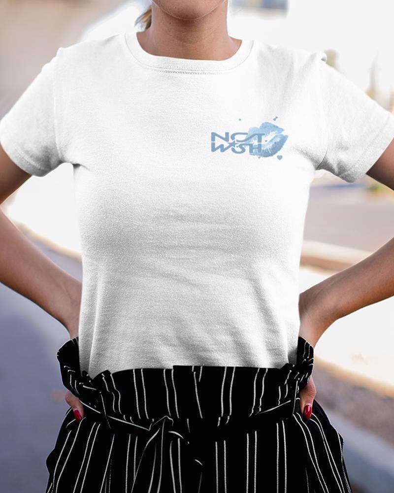 NCT Wish Kpop Logo Lipstick Kiss Cotton T-Shirt, Concert Outfit