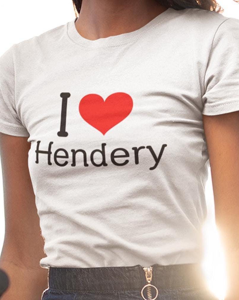 WayV Kpop Shirt, I Love Hendery Tee, Fan Gift, Concert Outfit, Unisex Cotton T-Shirt