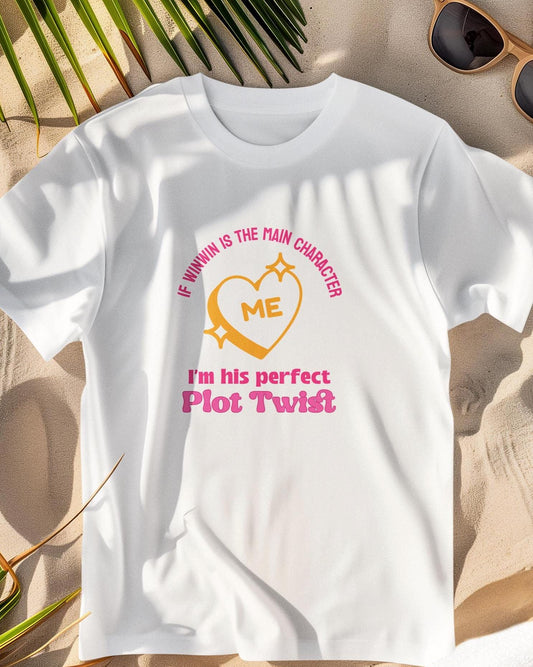 WayV Kpop Shirt, WinWin Plot Twist Tee, Fan Gift, Concert Outfit, Unisex Cotton T-Shirt