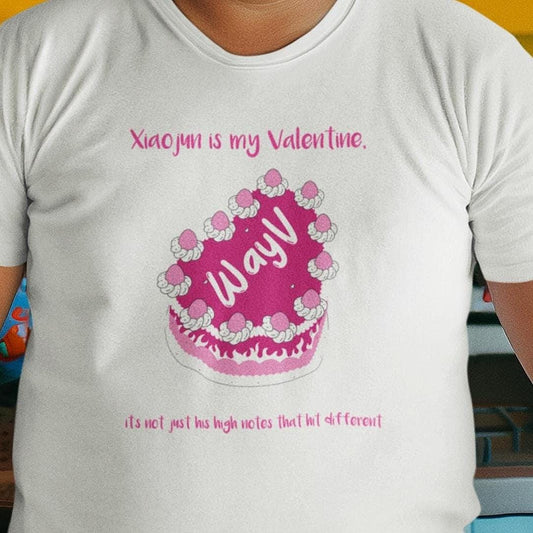 WayV Kpop Shirt, Xiaojun Valentine Tee, Fan Merch, Concert Outfit, Unisex Cotton T-Shirt