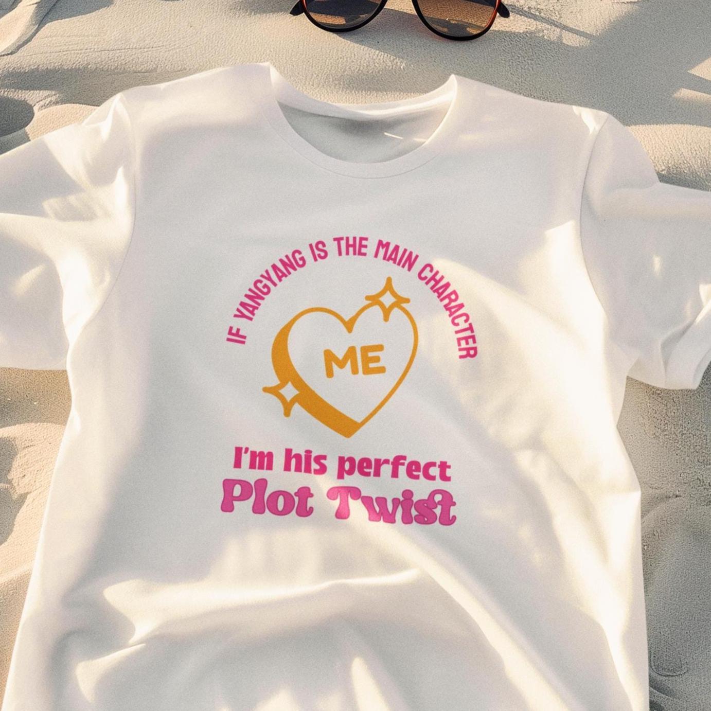 WayV Kpop Shirt, YangYang Plot Twist Tee, Fan Gift, Concert Outfit, Unisex Cotton T-Shirt
