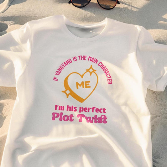 WayV Kpop Shirt, YangYang Plot Twist Tee, Fan Gift, Concert Outfit, Unisex Cotton T-Shirt