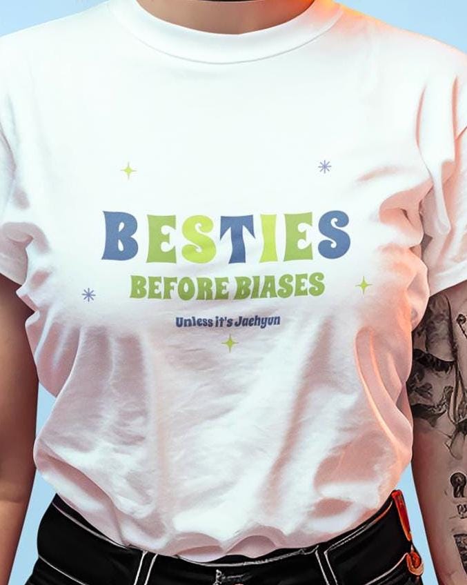 NCT127 Kpop Shirt, Jaehyun Besties Before Biases Tee, Fan Merch, Concert Outfit, Unisex Cotton T-Shirt