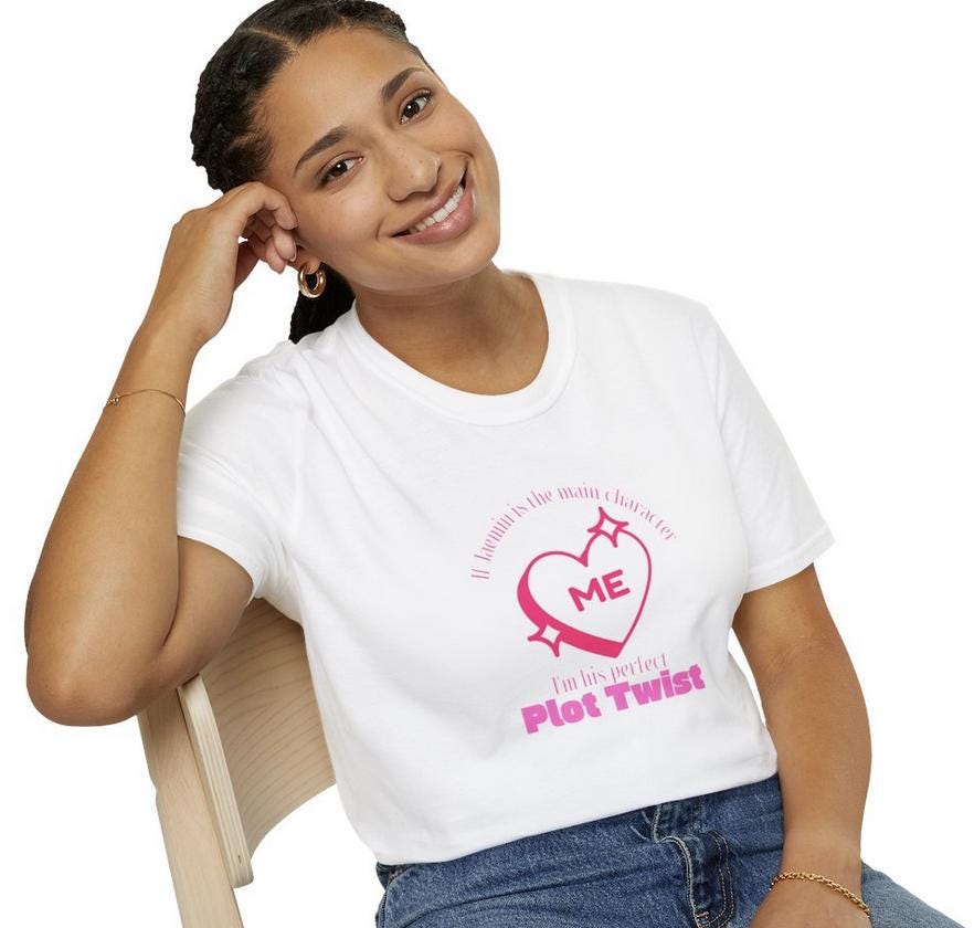 NCT Dream Kpop Shirt, Jaemin Plot Twist Tee, Aesthetic Outfit, Fan Merch, Unisex Cotton T-Shirt