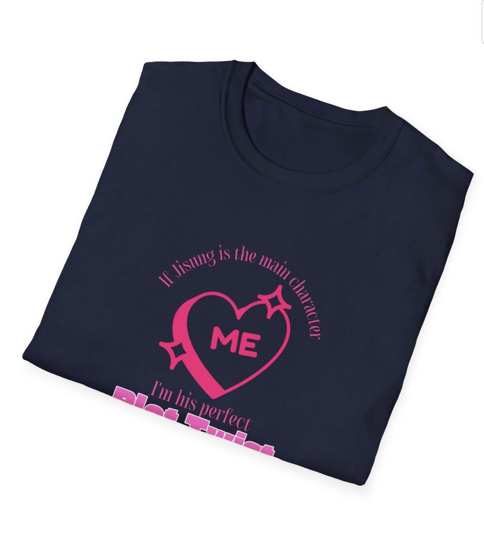 NCT Dream Kpop Shirt, Jisung Plot Twist Tee, Fan Merch, Concert Outfit, Unisex Cotton T-Shirt