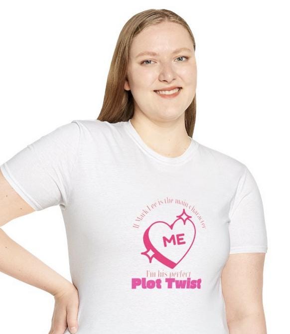 NCT Dream Kpop Shirt, Mark Plot Twist Tee, Fan Merch, Concert Outfit, Unisex Cotton T-Shirt