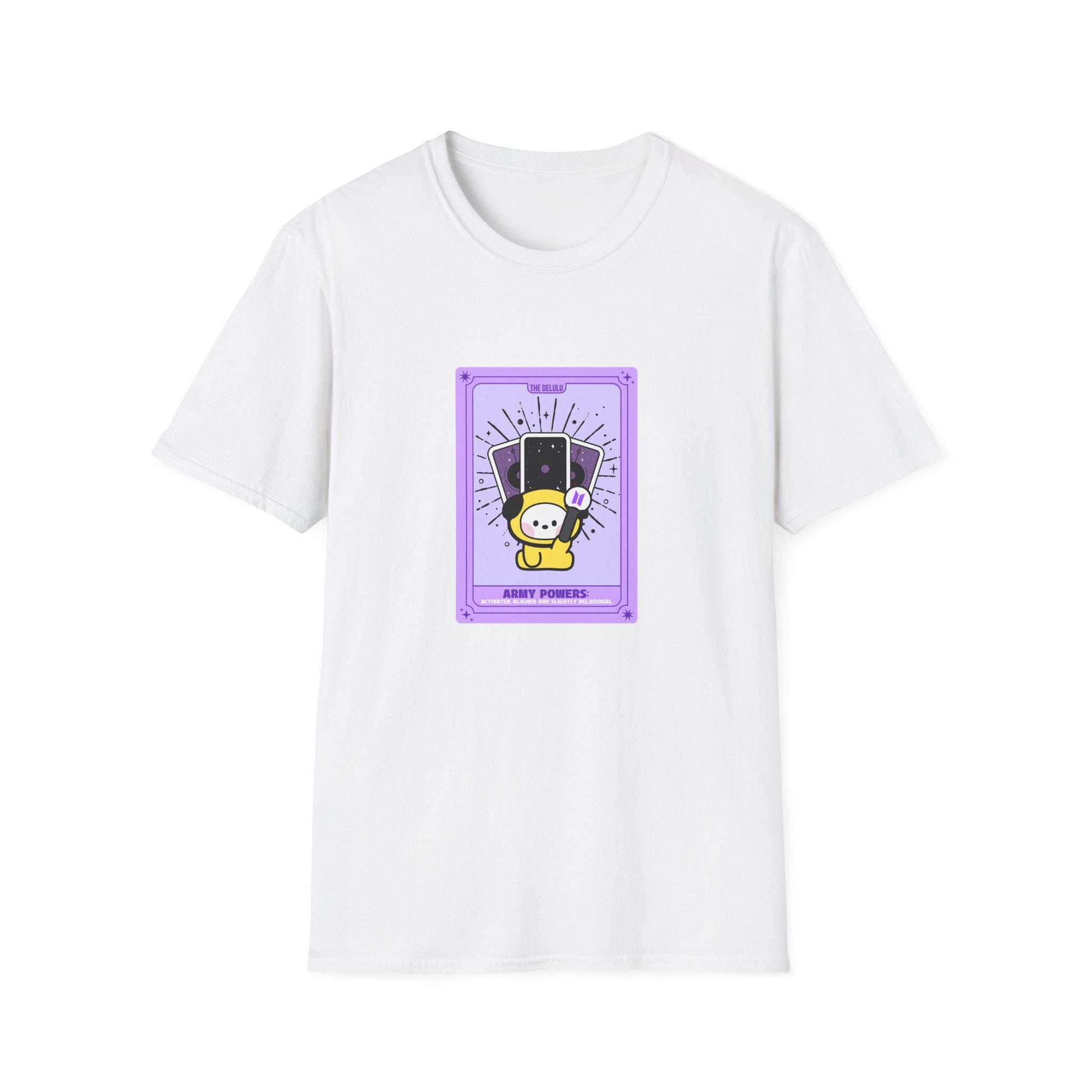 BTS Kpop Shirt, BT21 Chimmy Tarot Tee, Fan Merch, Concert Outfit, Unisex Cotton Shirt