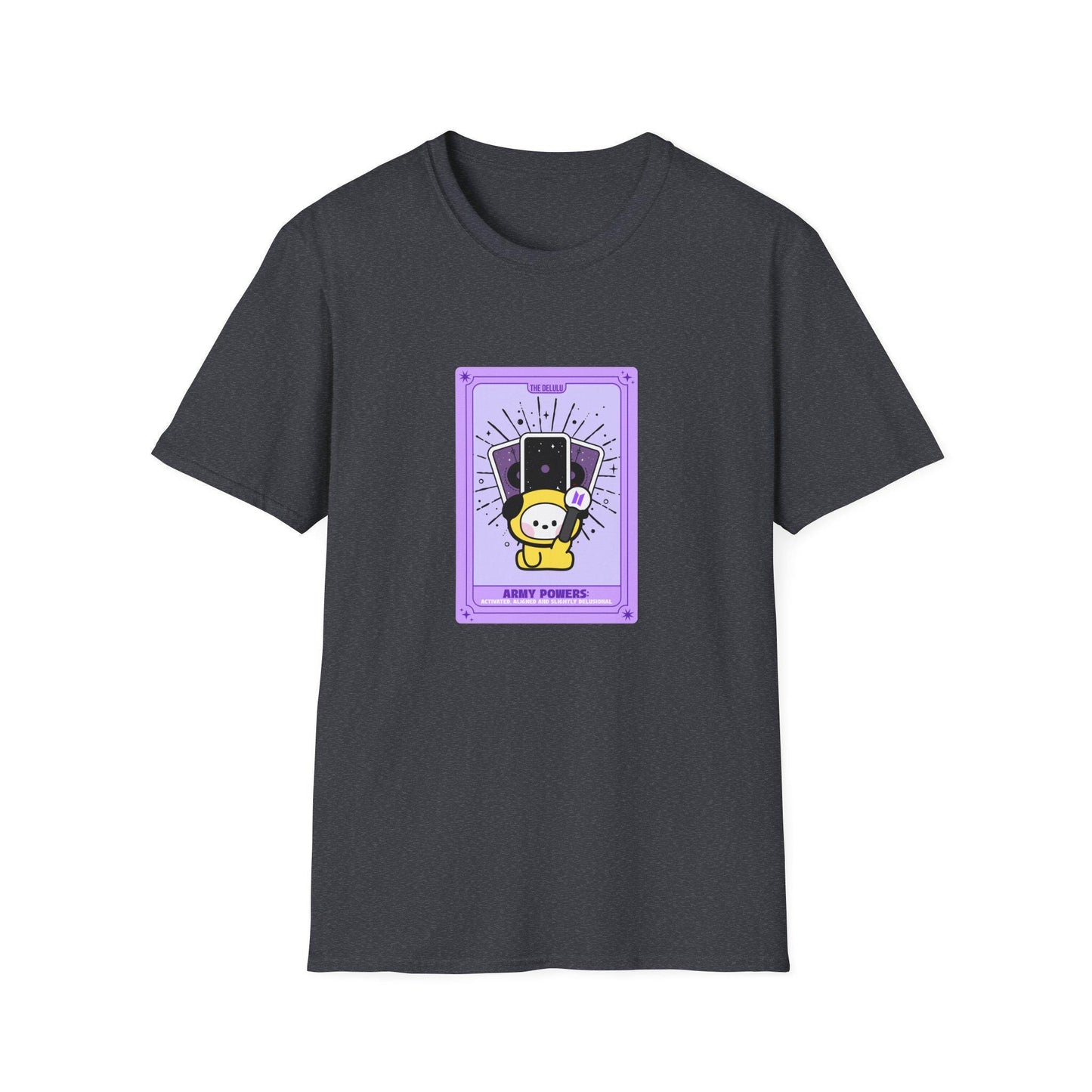 BTS Kpop Shirt, BT21 Chimmy Tarot Tee, Fan Merch, Concert Outfit, Unisex Cotton Shirt