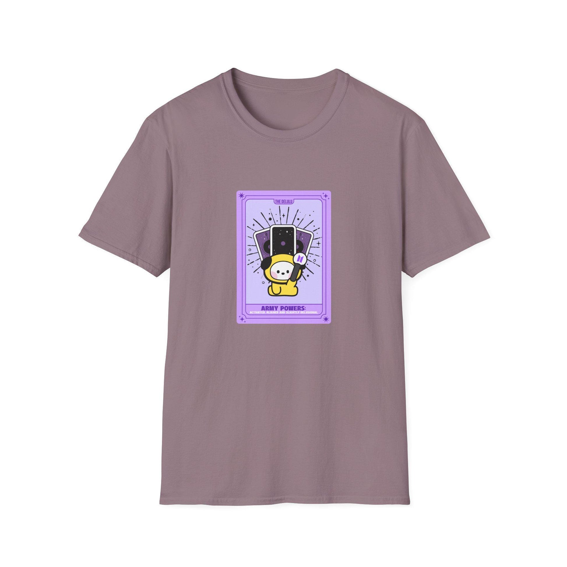 BTS Kpop Shirt, BT21 Chimmy Tarot Tee, Fan Merch, Concert Outfit, Unisex Cotton Shirt