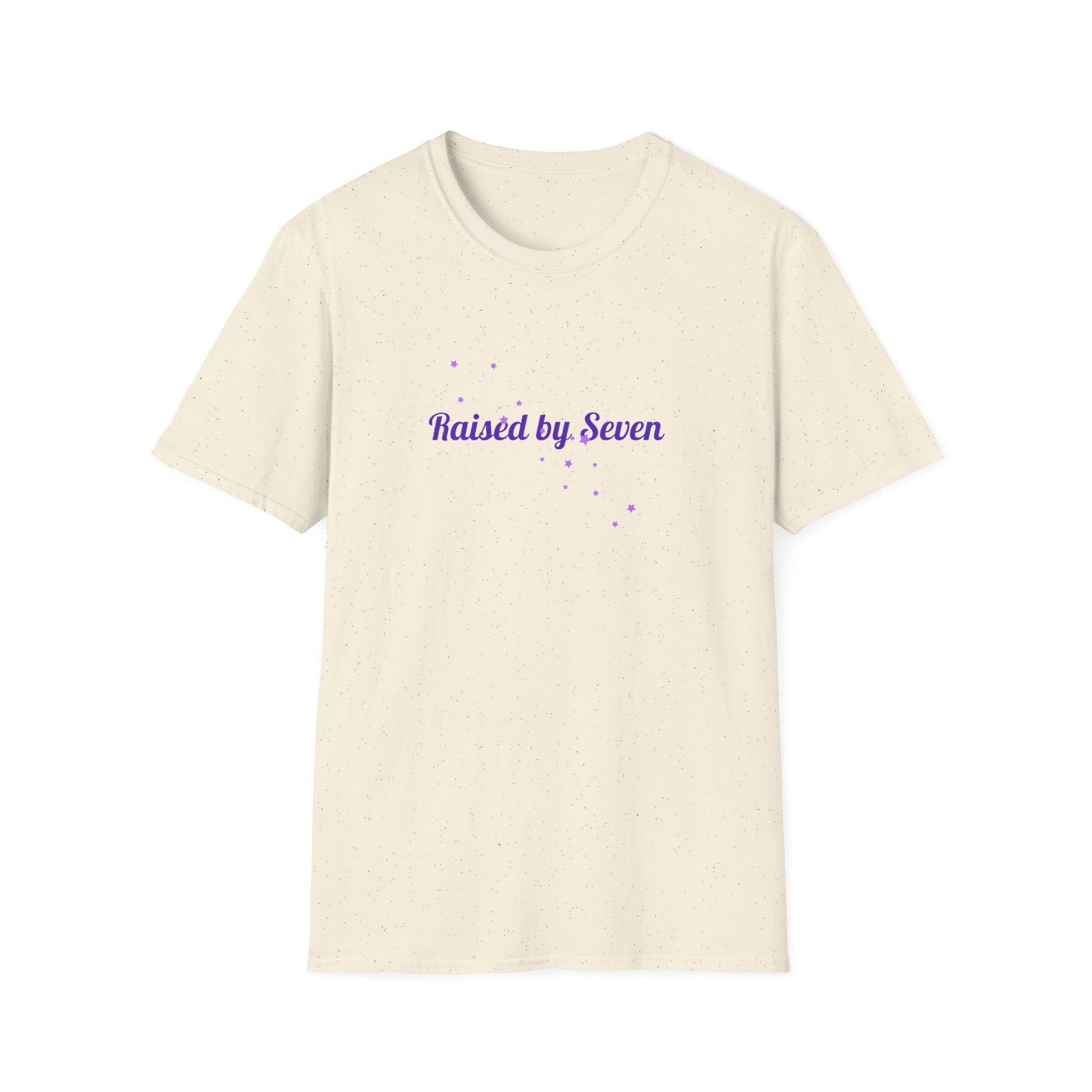 BTS Raised by Seven Shirt, ARMY Fan Tee, Bangtan Inspired Kpop Shirt, BTS Fan Merch, Unisex Cotton T-Shirt