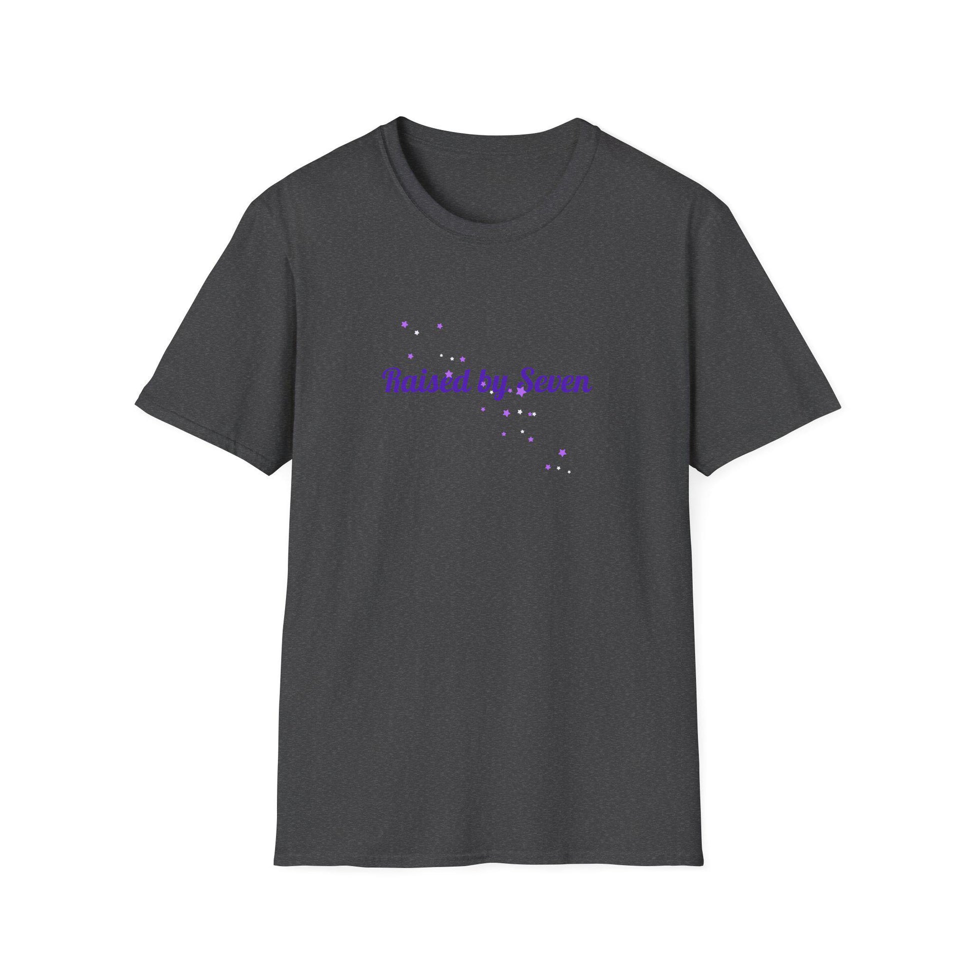 BTS Raised by Seven Shirt, ARMY Fan Tee, Bangtan Inspired Kpop Shirt, BTS Fan Merch, Unisex Cotton T-Shirt