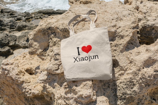 WayV I love Xiaojun Cotton Canvas Tote Bag  Serve Looks with This