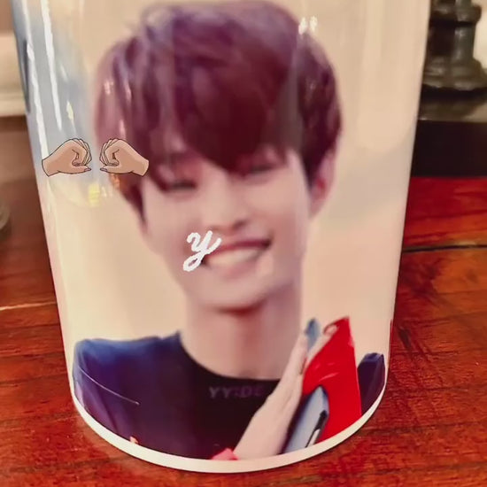 Kpop NCT Lover's Dream: Edible WayV Cupcake & Drink Decorations Valentines Day