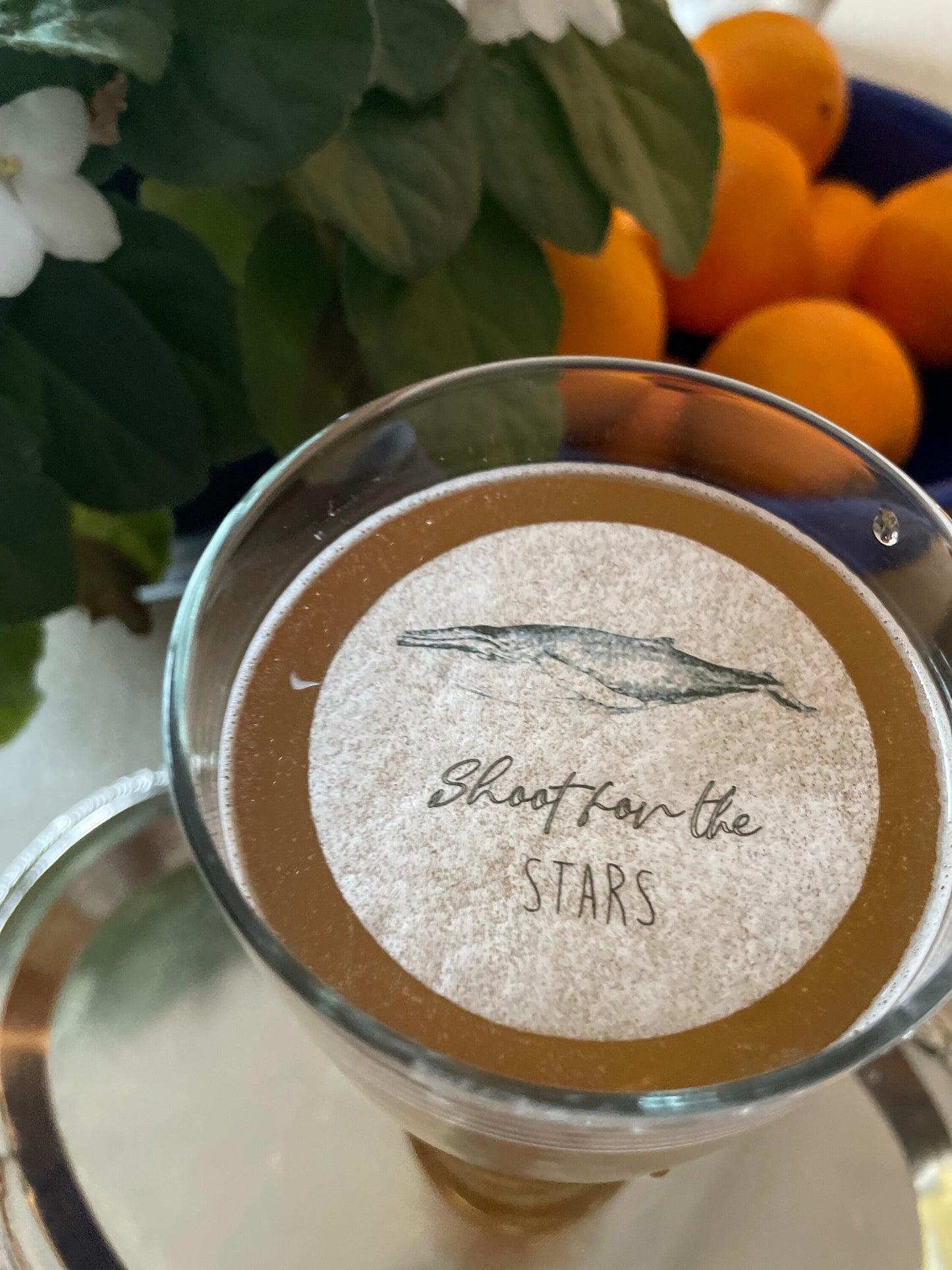 Shoot for the Stars Whimsical Custom Edible Bar Cocktail Drink Toppers, 2 sizes