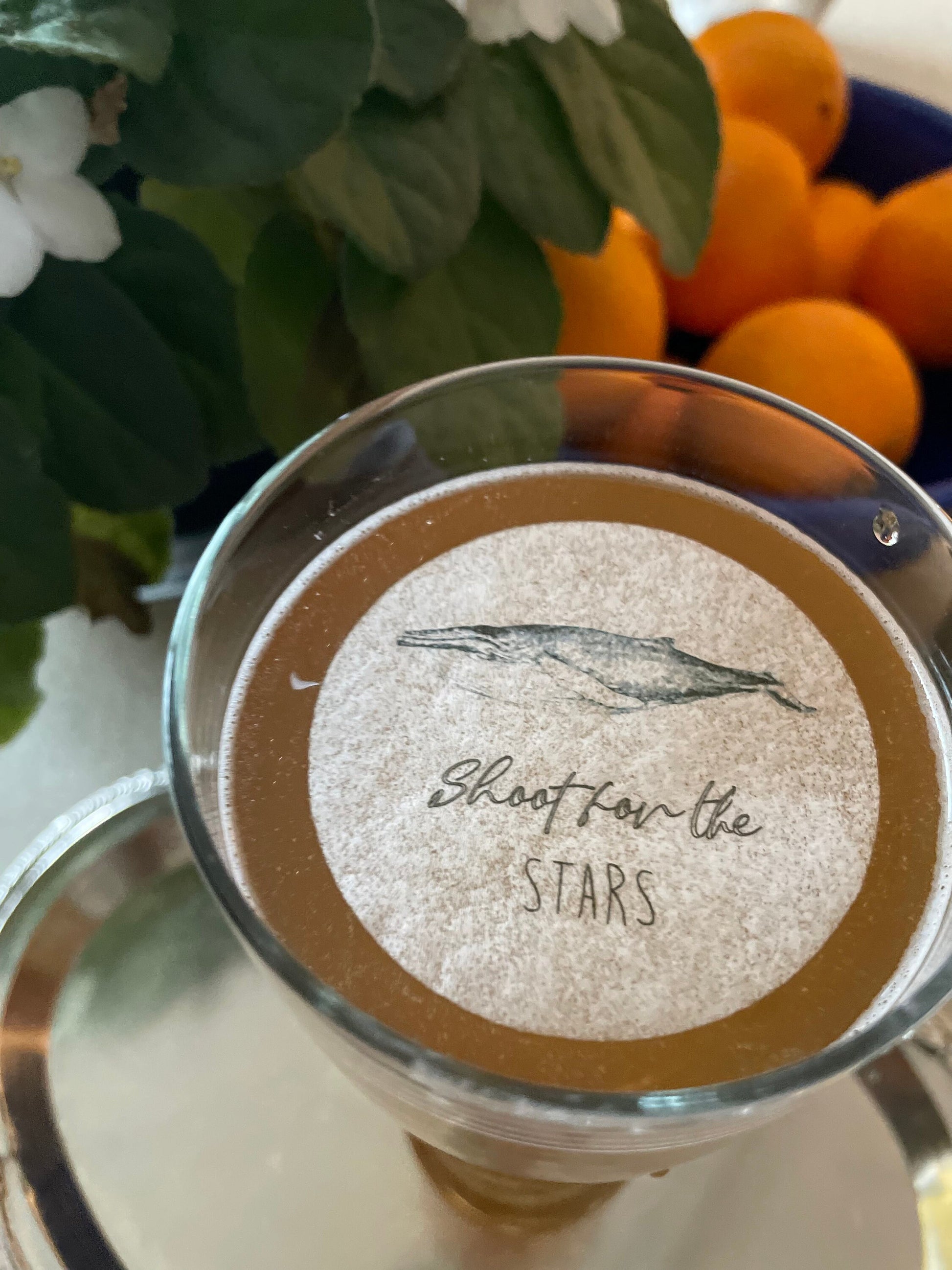 Shoot for the Stars Whimsical Custom Edible Bar Cocktail Drink Toppers, 2 sizes