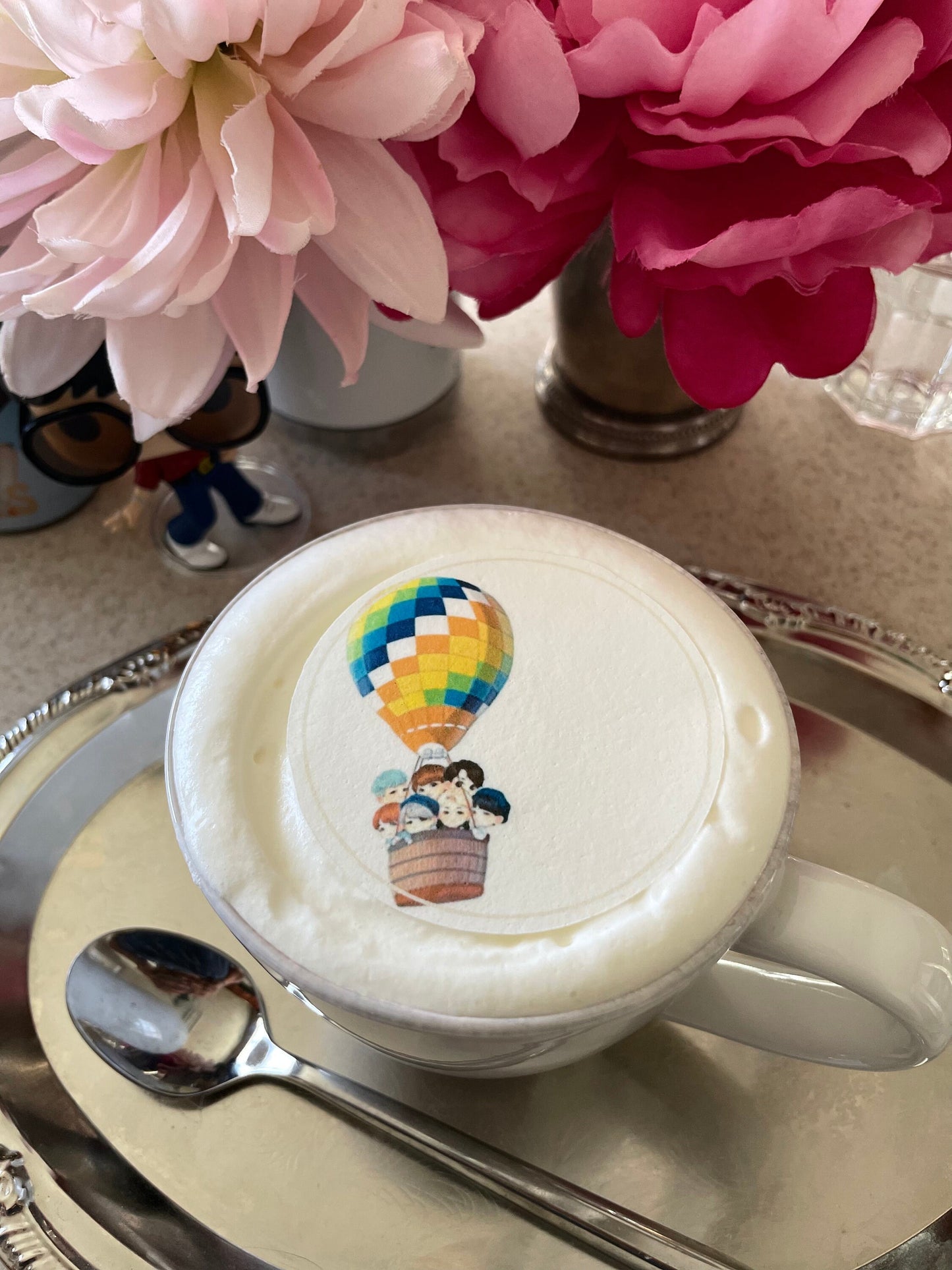 BTS Coffee BTS Young Forever Custom Edible Drink Toppers Confetti for drinks/bakedgoods/marshmallows