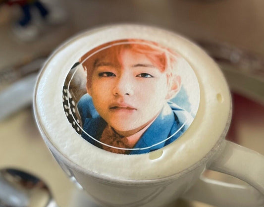 BTS Coffee BTS Young Forever Custom Edible Drink Toppers Confetti for drinks/bakedgoods/marshmallows