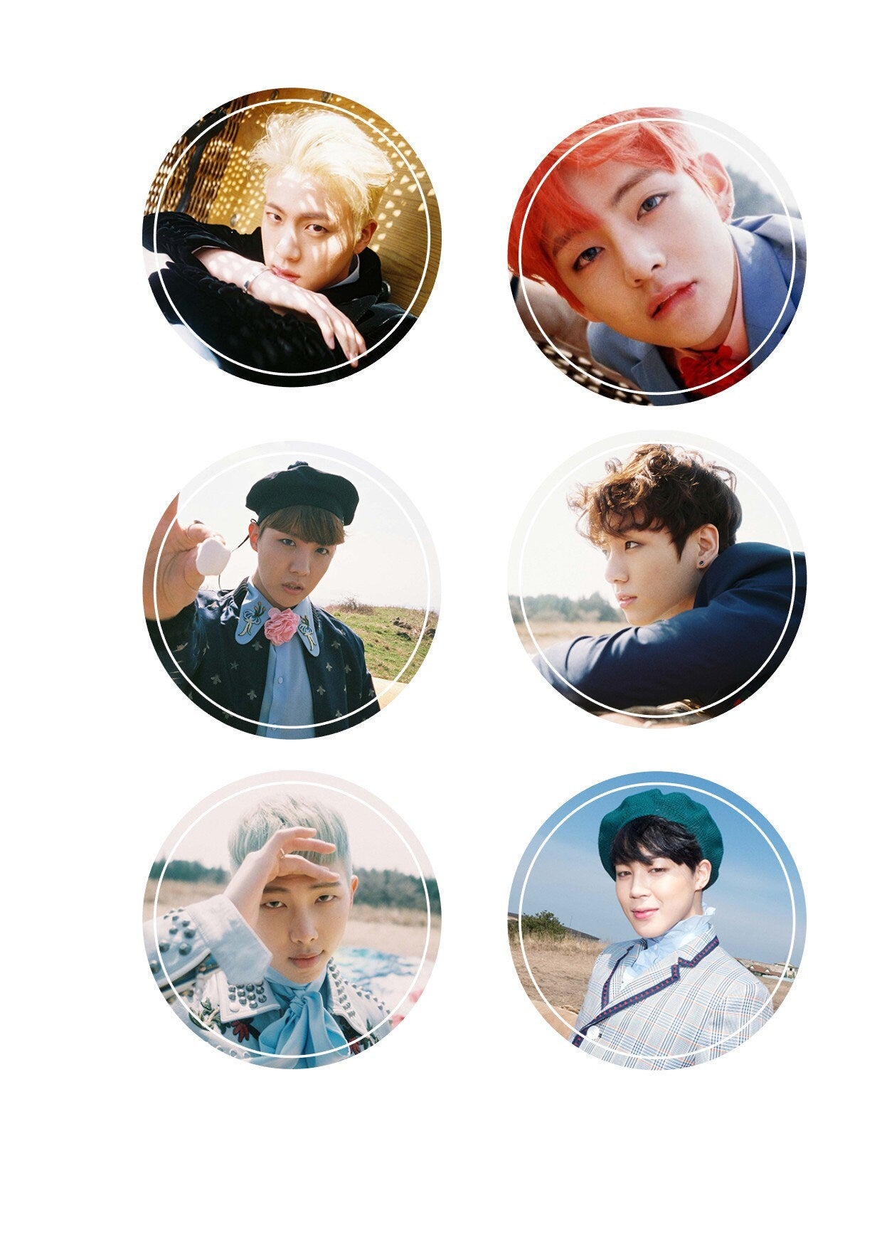 BTS Coffee BTS Young Forever Custom Edible Drink Toppers Confetti for drinks/bakedgoods/marshmallows