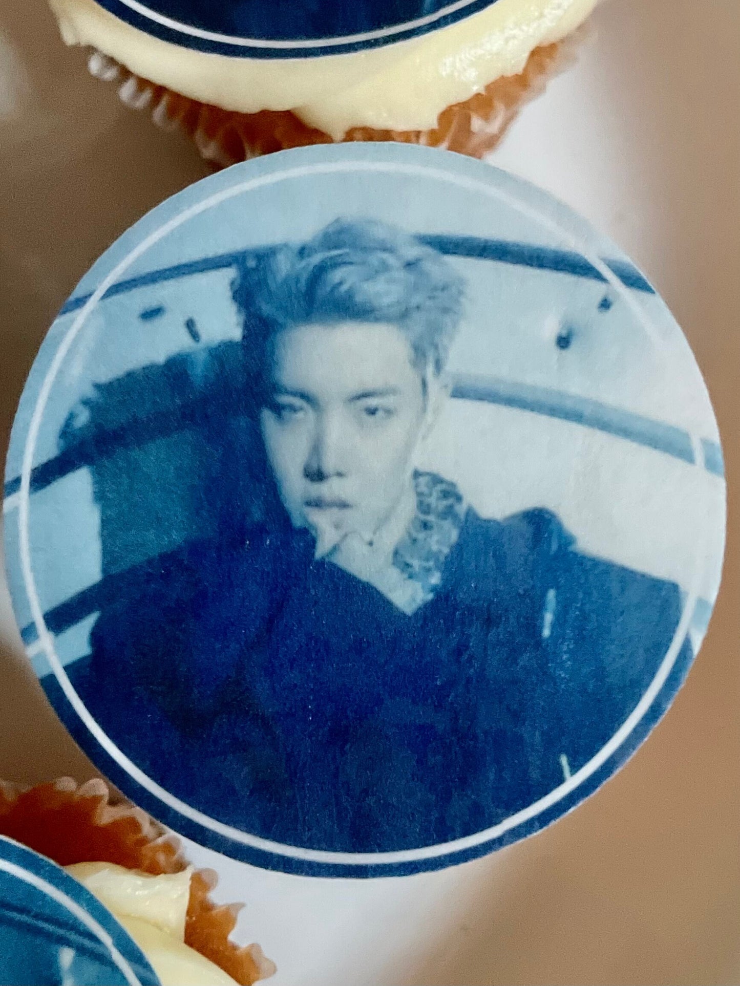 BTS Proof Cupcake Toppers - Custom Edible Drink Toppers for drinks/bakedgoods/marshmallows