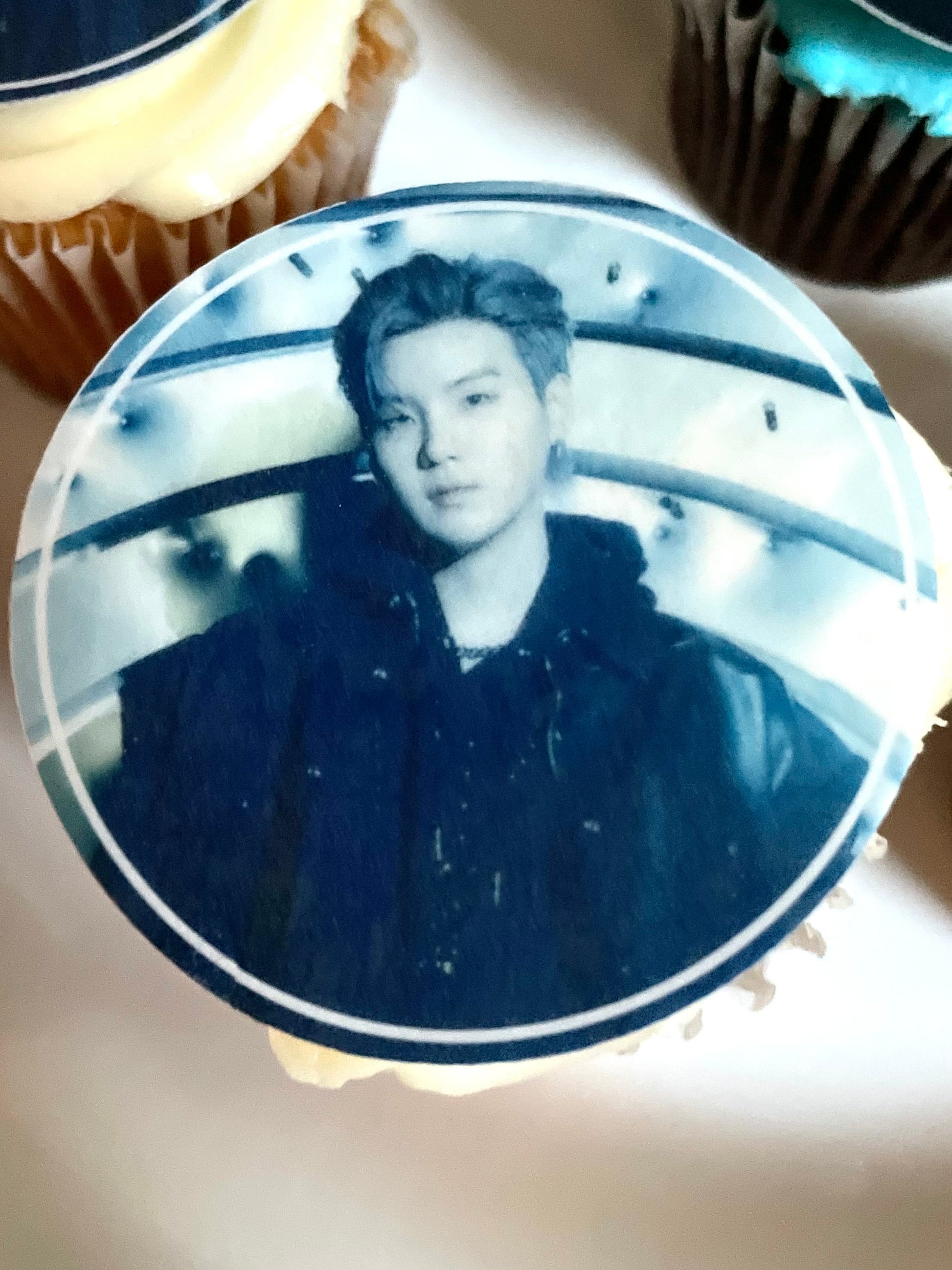 BTS Proof Cupcake Toppers - Custom Edible Drink Toppers for drinks/bakedgoods/marshmallows