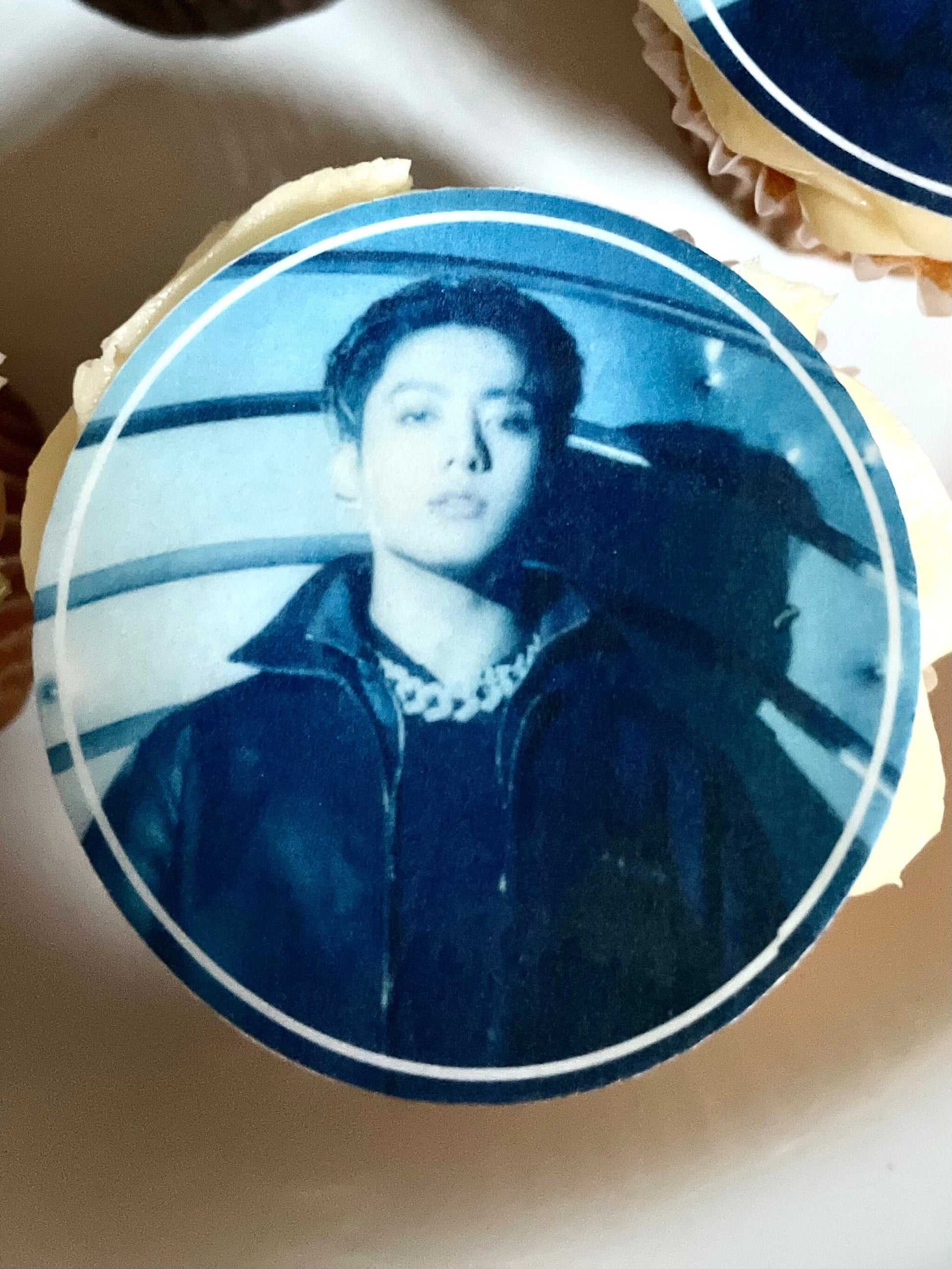 BTS Proof Cupcake Toppers - Custom Edible Drink Toppers for drinks/bakedgoods/marshmallows
